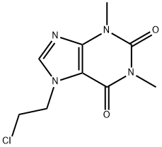 7-(2-CHLOROETHYL)THEOPHYLLINE Structure